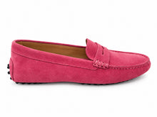 Load image into Gallery viewer, Mocassin Missy Penny Magenta-Made in Italy