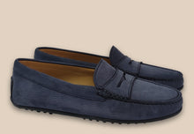 Load image into Gallery viewer, Mocassino Penny Navy - Made in Italy -