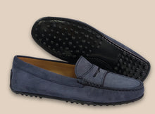 Load image into Gallery viewer, Mocassino Penny Navy - Made in Italy -