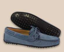 Load image into Gallery viewer, Mocassino Barca Blu - Made in Italy -