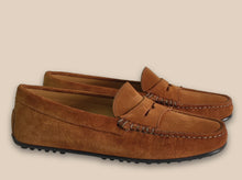 Load image into Gallery viewer, Mocassino Penny Cognac - Made in Italy -