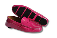 Load image into Gallery viewer, Mocassin Angela Fuxia