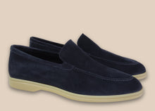 Load image into Gallery viewer, Mocassini Navy - Made in Italy -