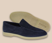 Load image into Gallery viewer, Mocassini Navy - Made in Italy -