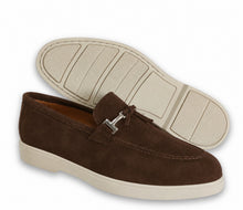 Load image into Gallery viewer, Mocassin Monia Choco-Made in italy