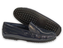 Load image into Gallery viewer, Mocassin Vincenza Blue Navy