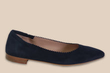 Load image into Gallery viewer, Ballerina Zig-zag Navy - Made in Italy -