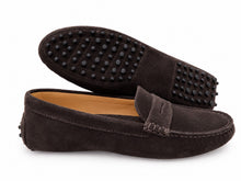 Load image into Gallery viewer, Mocassin Missy Penny Brown-Made in Italy
