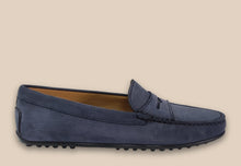 Load image into Gallery viewer, Mocassino Penny Navy - Made in Italy -
