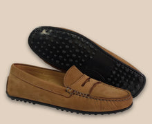 Load image into Gallery viewer, Mocassino Penny Tan - Made in Italy -
