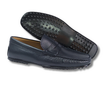 Load image into Gallery viewer, Moccasin Domenico Navy
