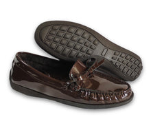 Load image into Gallery viewer, Moccassin Tania Dark Brown&amp;Fur

