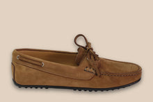 Load image into Gallery viewer, Mocassino Barca Tan - Made in Italy -
