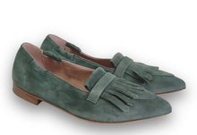 Load image into Gallery viewer, Ballerina Alice Suede Militare
