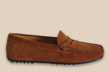 Load image into Gallery viewer, Mocassino Penny Cognac - Made in Italy -
