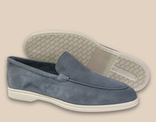 Load image into Gallery viewer, Mocassini Denim - Made in Italy -
