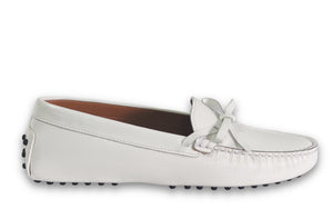 Moccassin Tania White