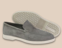 Load image into Gallery viewer, Mocassini Grigio - Made in Italy -
