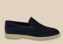 Load image into Gallery viewer, Mocassini Navy - Made in Italy -
