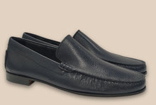 Load image into Gallery viewer, Mocassino Sfoderato Navy - Made in Italy -

