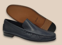 Load image into Gallery viewer, Mocassino Sfoderato Navy - Made in Italy -
