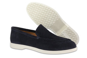 Moccasin Teo Navy