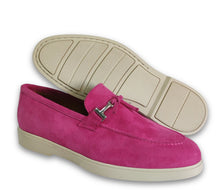 Load image into Gallery viewer, Mocassin Monia Fuxia -Made in Italy
