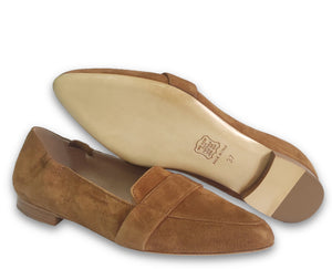 Ballerina Suede Tabacco